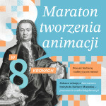 Infografika ANIMATON w 8 krokach; proj. Joanna Michniewska, tekst Karina Rojek